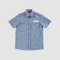 "UNLESS" Embroidered Work Shirt